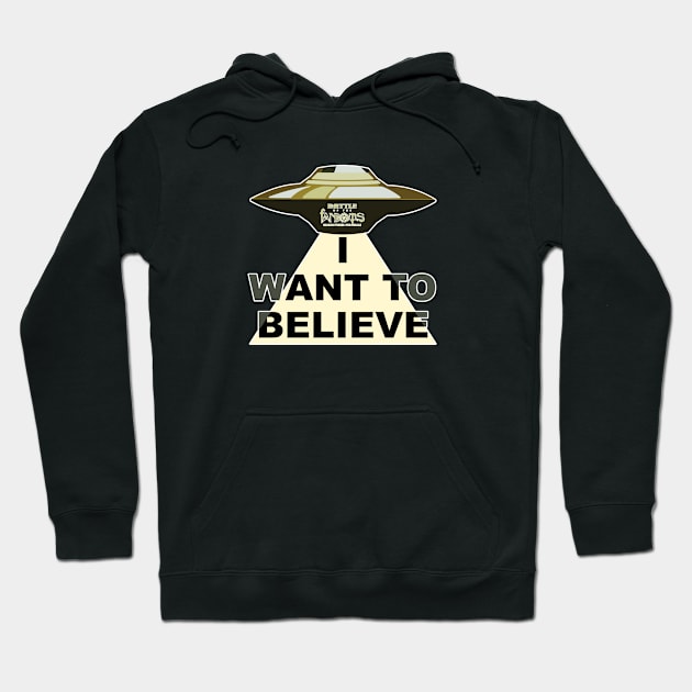 I Want to Believe Hoodie by Fanthropy Running Clubs